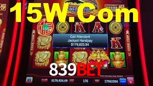 Welcome Bonus 839Bet